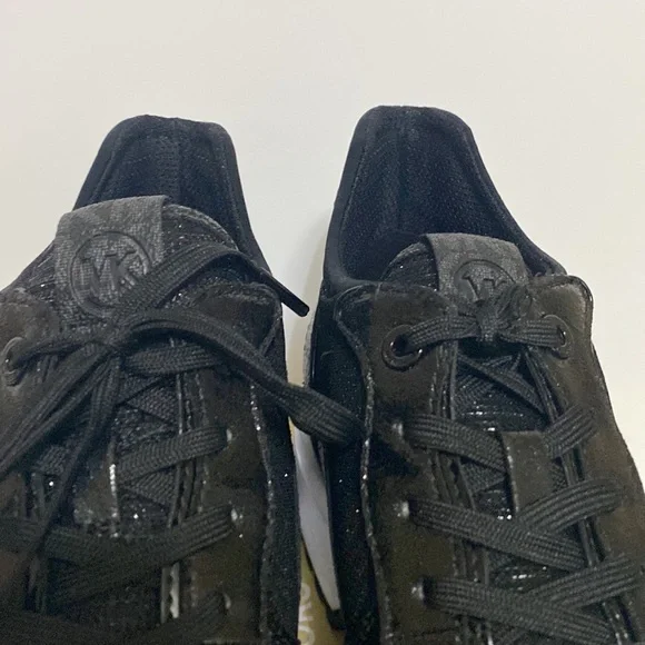 NWT Michael Kors Muse Trainer Glitter Chain Mesh Shoes - Picture 5 of 14